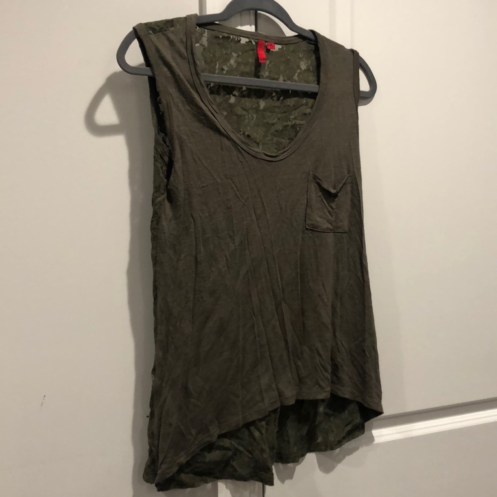 5/48 Lace Back Tank // M